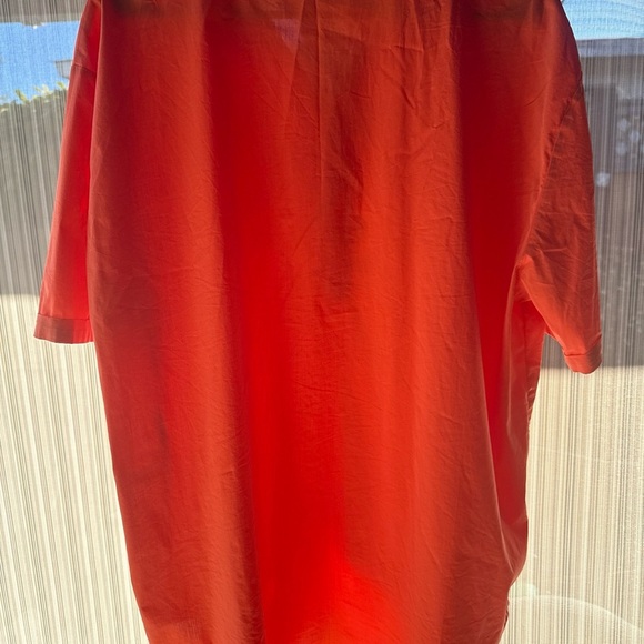 Caryn Lawn Relaxed fit top- Orange- size One Size Fits Most 4-12 - Picture 4 of 4